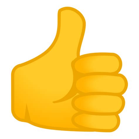 emoji thumbs up meaning